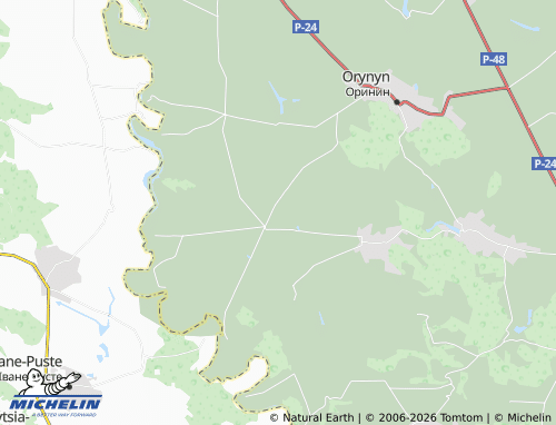 MICHELIN Adamivka map - ViaMichelin