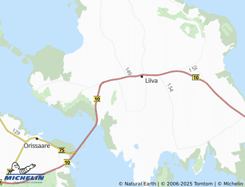 MICHELIN Vanamõisa map - ViaMichelin
