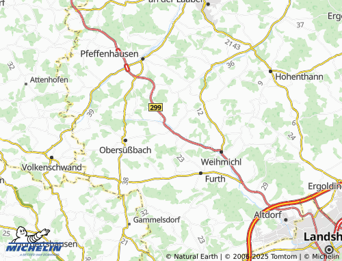 MICHELIN-Landkarte Unterneuhausen - ViaMichelin