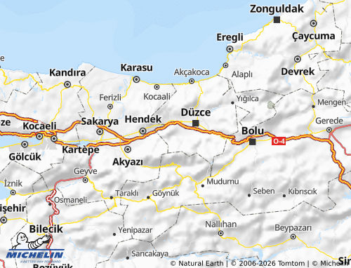 Mappa MICHELIN Gölyaka - ViaMichelin