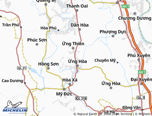 Mapa MICHELIN Liên Bạt - ViaMichelin