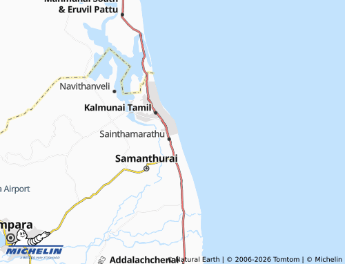 Mappa MICHELIN Kalmunaikudi 12 - ViaMichelin