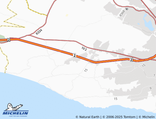 MICHELIN Crockarts Hope Agricultural Holdings map - ViaMichelin