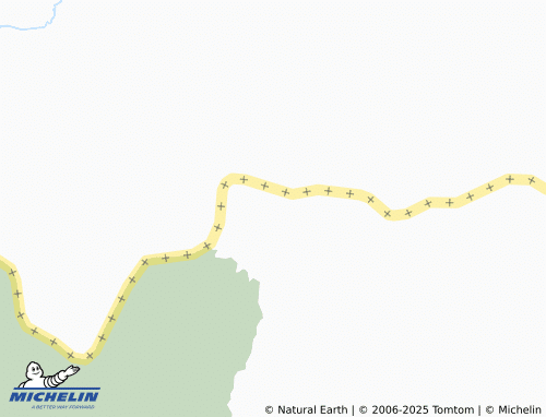 MICHELIN Bulu Laun Hulu map - ViaMichelin