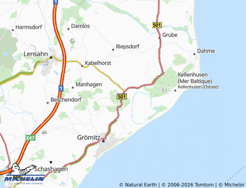 Mapa MICHELIN Cismar - ViaMichelin
