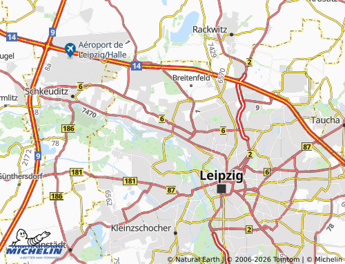 MICHELIN Wahren map - ViaMichelin
