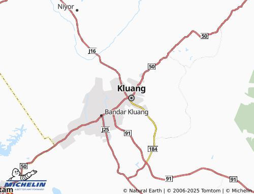 MICHELIN Taman Sri Tengah map - ViaMichelin