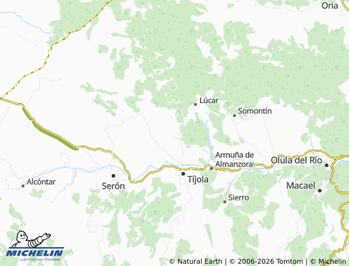 MICHELIN-Landkarte Cela - ViaMichelin