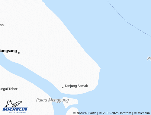 MICHELIN Tanjung Medang map - ViaMichelin