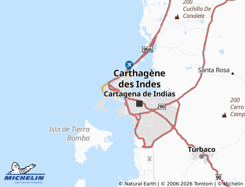 Mappa MICHELIN La Quinta - ViaMichelin
