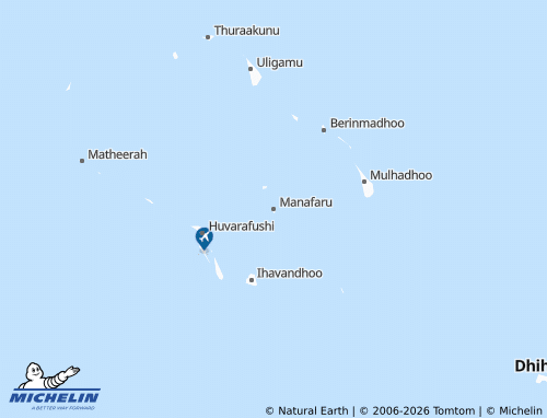 Mappa MICHELIN Manafaru - ViaMichelin