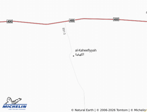 MICHELIN-Landkarte al-Kaheefiyyah - ViaMichelin