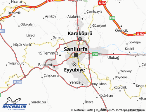 MICHELIN Hızmalı map - ViaMichelin
