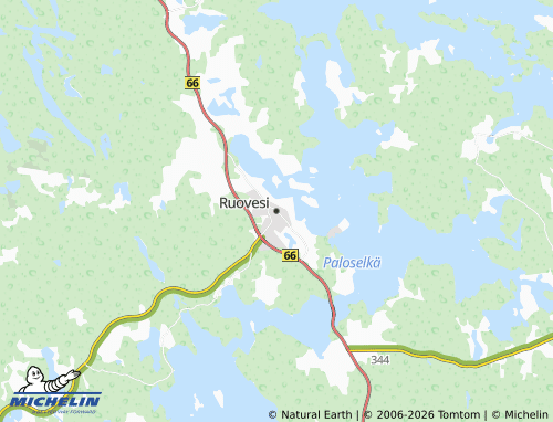 MICHELIN-Landkarte Ruovesi - ViaMichelin