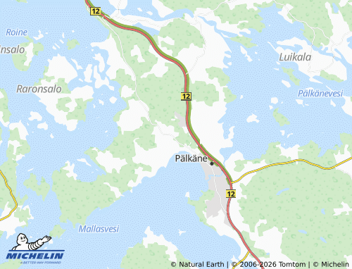MICHELIN-Landkarte Tausti - ViaMichelin