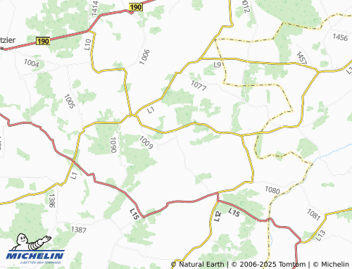 MICHELIN Kerkau map - ViaMichelin