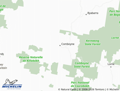 Mapa MICHELIN Comboyne - ViaMichelin