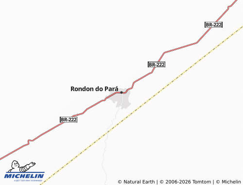 MICHELIN-Landkarte Rondon do Pará - ViaMichelin