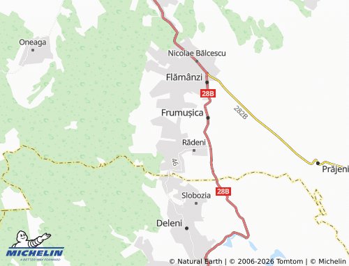 Mappa MICHELIN Vlădeni-Deal - ViaMichelin
