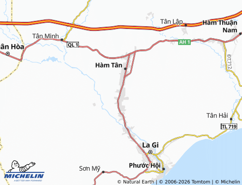 MICHELIN-Landkarte Tân Hà - ViaMichelin