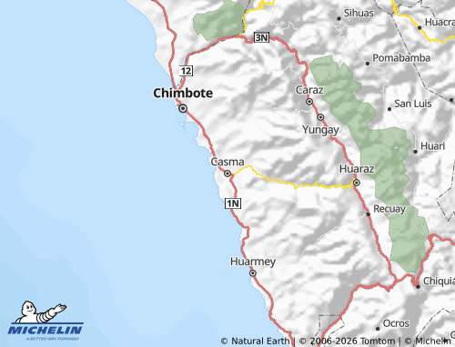 Mappa MICHELIN Casma - ViaMichelin