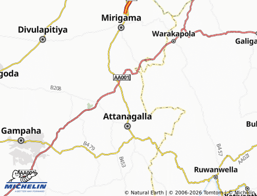 Mappa MICHELIN Meevitiya - ViaMichelin