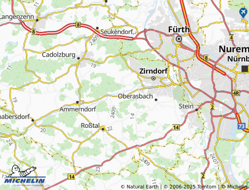Mapa MICHELIN Wintersdorf - ViaMichelin