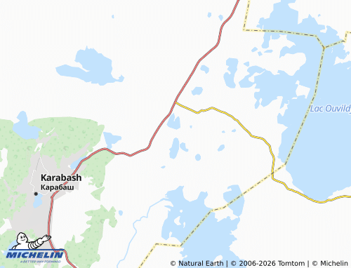 MICHELIN-Landkarte Malyy Agardyash - ViaMichelin