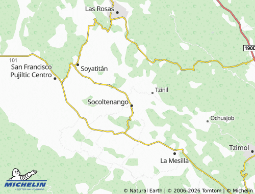 Carte MICHELIN El Puente - ViaMichelin