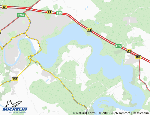 MICHELIN Šlienava map - ViaMichelin