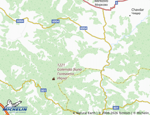 Mappa MICHELIN Kamenitsa - ViaMichelin