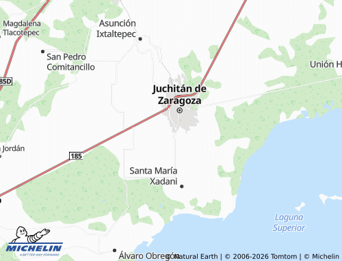MICHELIN La Amistad map - ViaMichelin