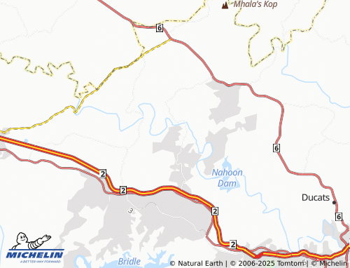 MICHELIN KwaMpundu map - ViaMichelin