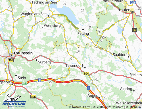 MICHELIN Oberstetten map - ViaMichelin