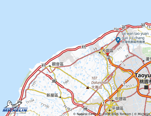 MICHELIN Neihu map - ViaMichelin