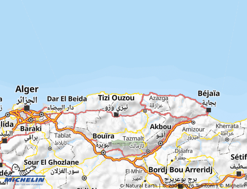 Mapa MICHELIN Teeqzeert - ViaMichelin