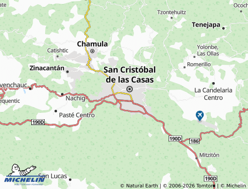Carte MICHELIN San Antonio - ViaMichelin