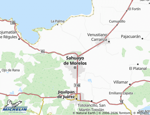 MICHELIN Roccalta map - ViaMichelin