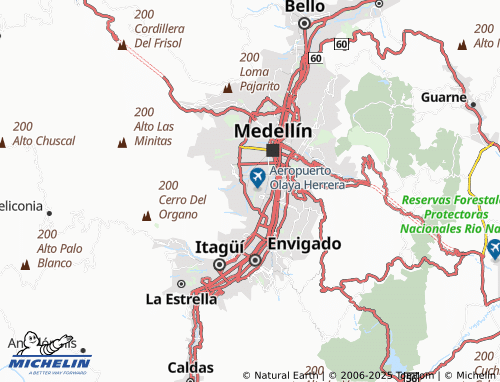 MICHELIN Las Playas map - ViaMichelin
