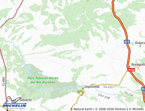 Mappa MICHELIN Urueñas - ViaMichelin