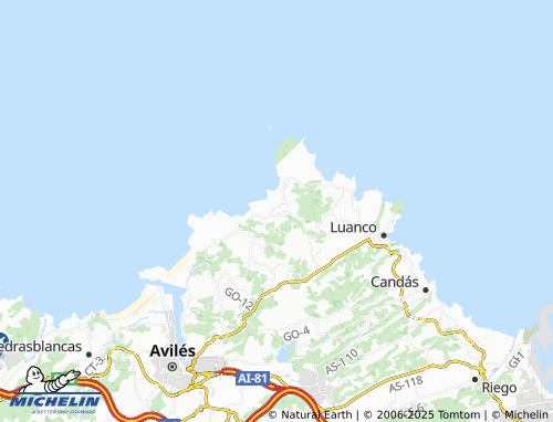 MICHELIN Fiame map - ViaMichelin