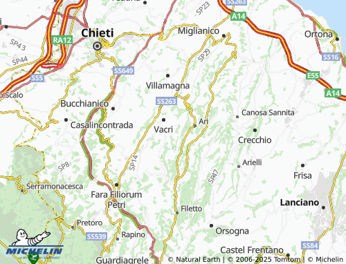 Mappa MICHELIN Pianagrande - ViaMichelin