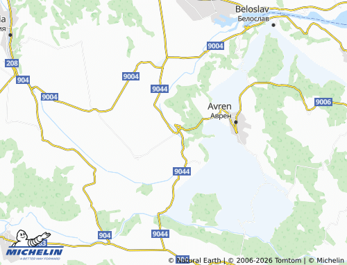 MICHELIN Sindel map - ViaMichelin