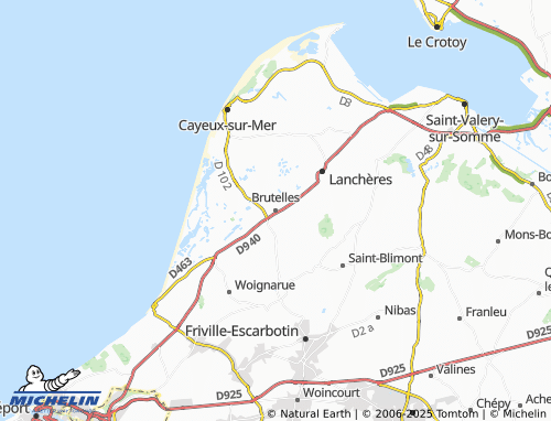 MICHELIN-Landkarte Brutelles - ViaMichelin