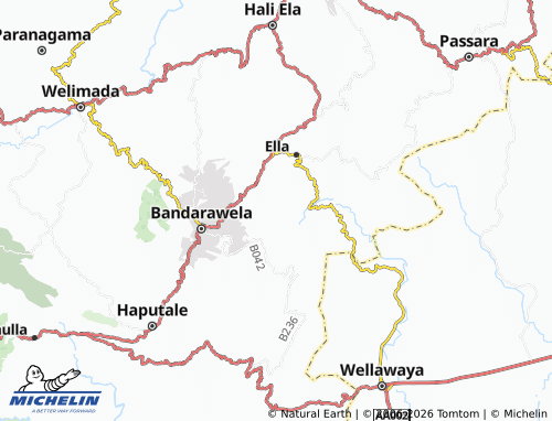 Mappa MICHELIN Weheragalathenna - ViaMichelin