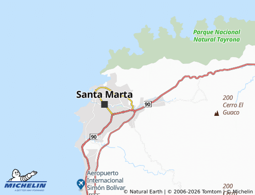 Mapa MICHELIN Pantano - ViaMichelin
