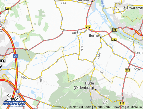 MICHELIN-Landkarte Buttel - ViaMichelin