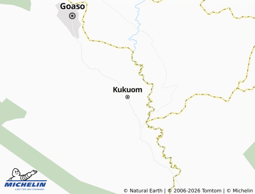 Mapa MICHELIN Kukuom - ViaMichelin