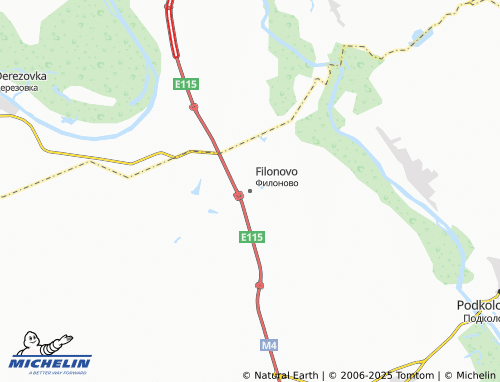 Carte MICHELIN Filonovo - ViaMichelin