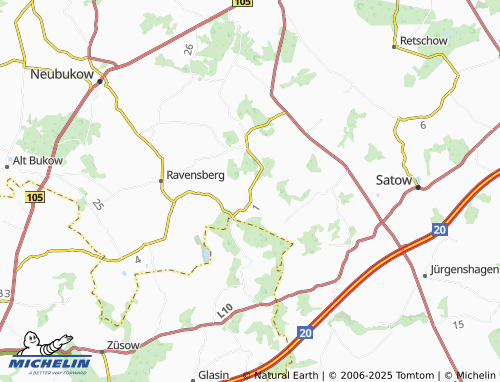 Mapa MICHELIN Danneborth - ViaMichelin